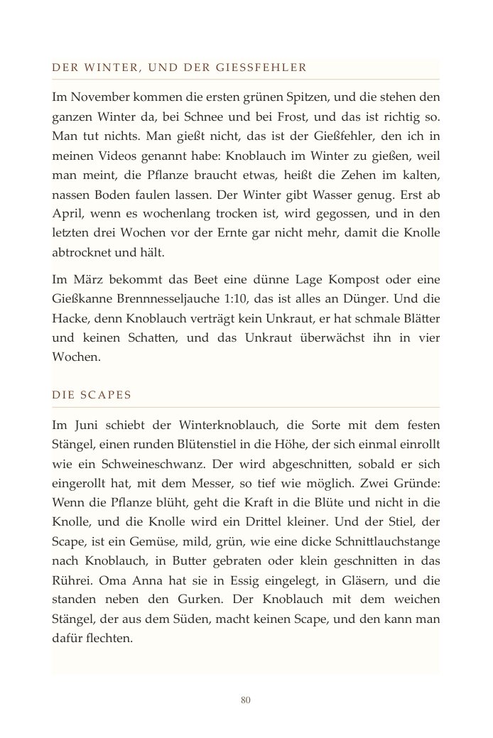 Seite 80: Knoblauch und Zwiebeln